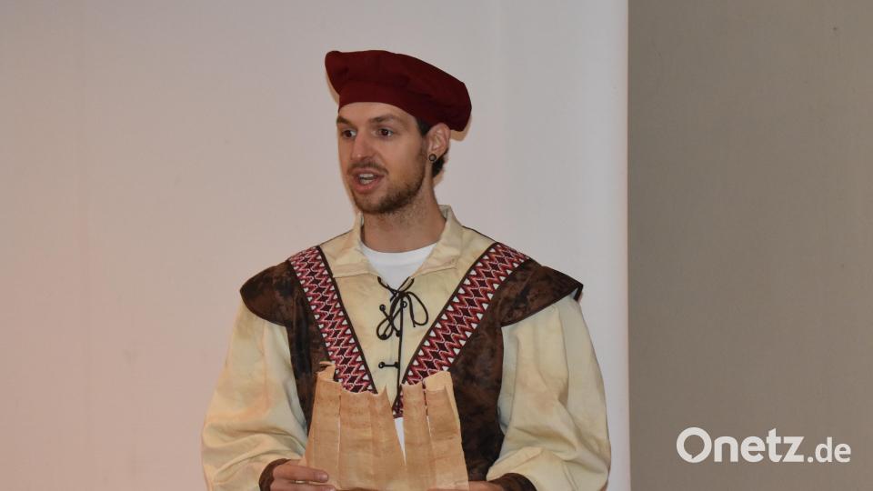 Michael Bräutigam-Groß von der Katholischen Theatergruppe Grafenwöhr verkörperte Martin Posser. Bild: Renate Gradl