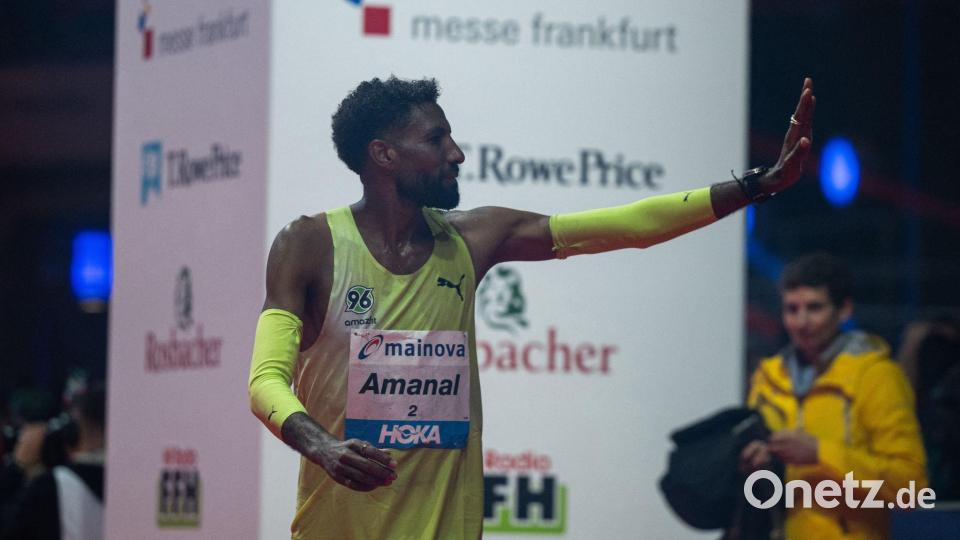 Hatte Pech beim Frankfurter Marathon: Amanal Pretros. Bild: Hannes P. Albert/dpa