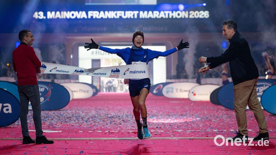 Zweite bei den Frauen: Blanka Dörfel. Bild: Hannes P. Albert/dpa
