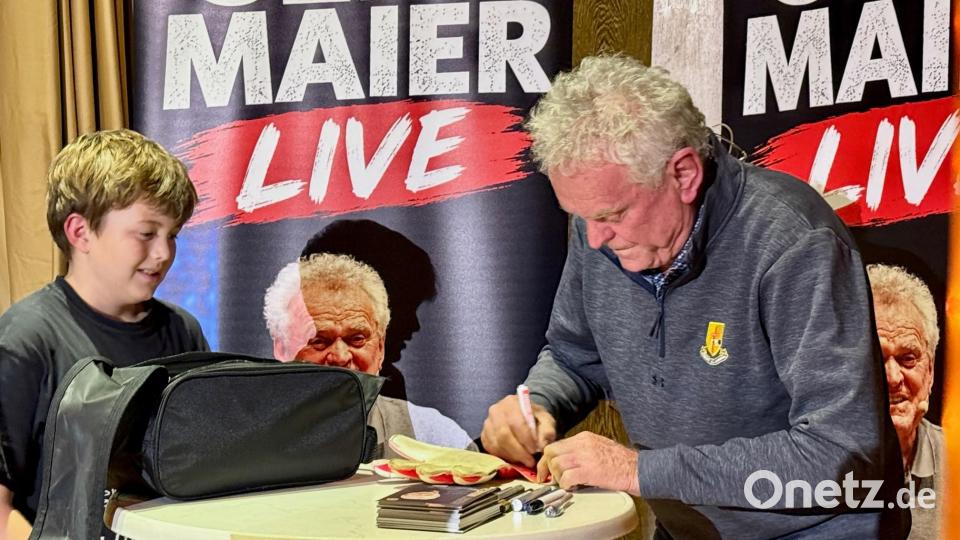 Sepp Maier hat auch noch junge Fans. Bild: Gabi Schönberger