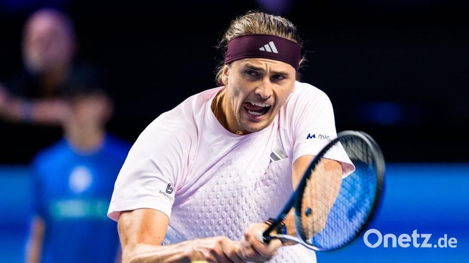 Alexander Zverev fehlt nur noch ein Sieg zu Platz eins in der Weltrangliste. Bild: Max Slovencik/APA/dpa