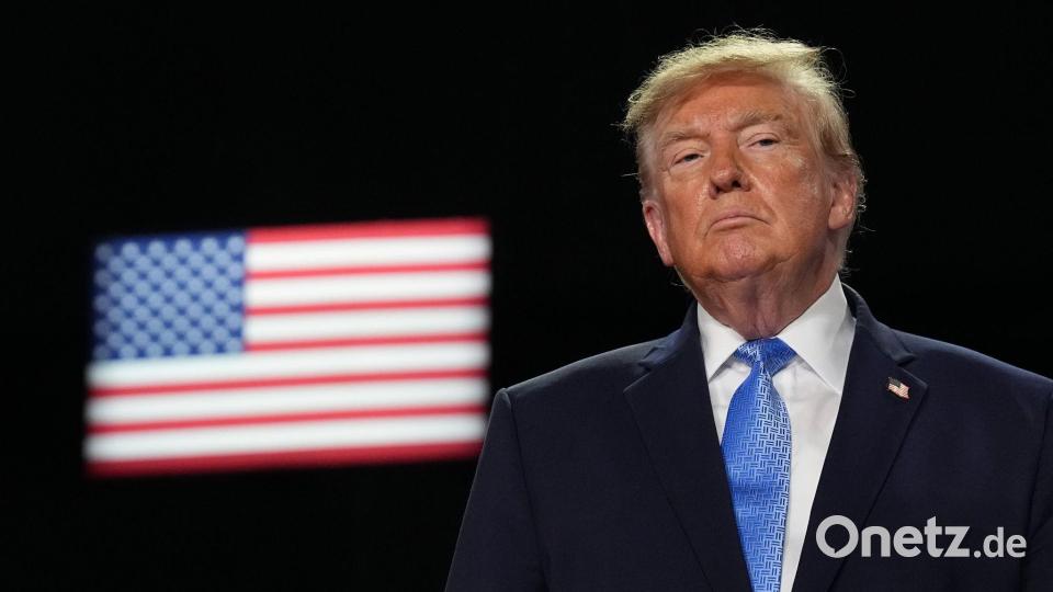 Donald Trump bezeichnete die Wahl in Brasilien als „manipuliert“. Bild: Jacquelyn Martin/AP/dpa