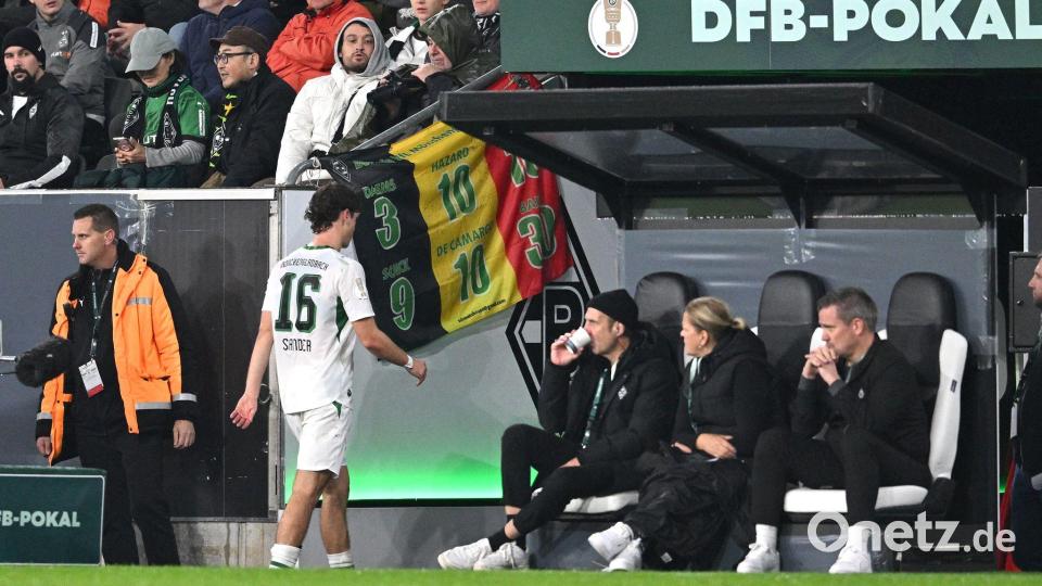 Philipp Sander muss nach seiner Notbremse früh vom Feld. Bild: Anke Waelischmiller/dpa