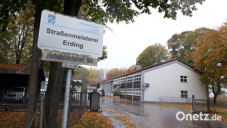 Im Gebäude der Straßenmeisterei hatten die Soldaten damals Quartier bezogen. (Archivbild) Bild: Karl-Josef Hildenbrand/dpa