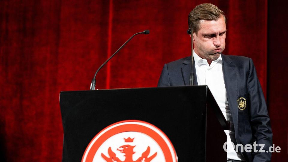 Eintracht Frankfurt hat die Suche nach einem Nachfolger von Sportvorstand Markus Krösche auf zwei Kandidaten eingegrenzt. (Archivbild) Bild: Florian Wiegand/dpa