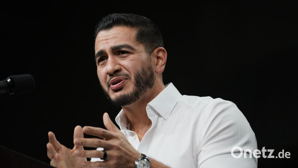 El-Sayed gehört zu den prominentesten Kandidaten im Midterms-Wahlkampf. (Archivbild) Bild: Paul Sancya/AP/dpa