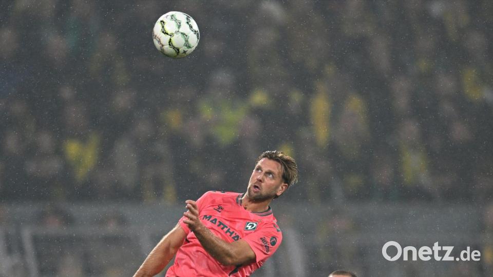 Die Torquote spräche für ein Länderspiel-Comeback von Niclas Füllkrug. Auch im DFB-Pokalspiel in Dortmund traf der 33-Jährige wieder zweimal. Bild: Fabian Strauch/dpa