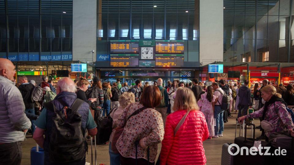 Der Bahnverkehr zwischen Madrid und Andalusien wurde unterbrochen. Bild: Francisco J. Olmo/EUROPA PRESS/dpa