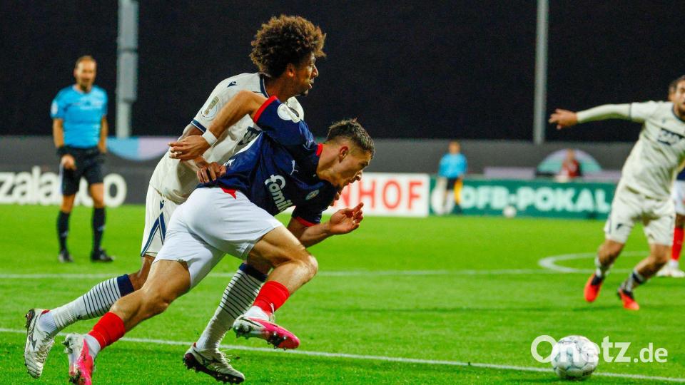 120 Minuten Pokalfight zwischen Holstein Kiel und TSG Hoffenheim. Bild: Frank Molter/dpa