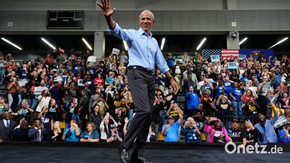 Auf Wahlkampfhilfe: Obama unterstützt die Demokraten vor den Parlamentswahlen. (Archivbild) Bild: Paul Sancya/AP/dpa