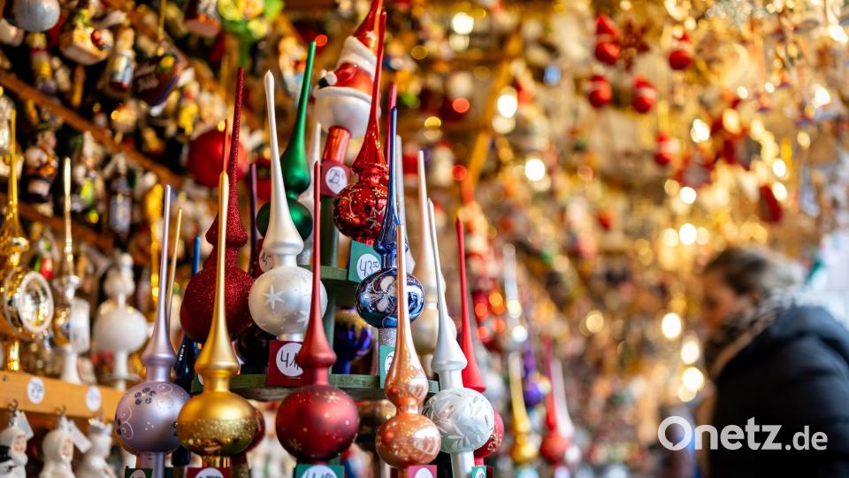 Es weihnachtet schon wieder auf den ersten Weihnachtsmärkten. (Symbolbild) Bild: Daniel Karmann/dpa