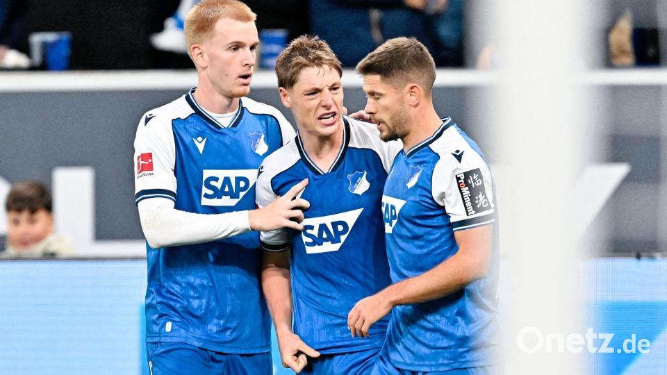 Alexander Prass fehlt Hoffenheim in Bremen gesperrt. (Archivbild) Bild: Uwe Anspach/dpa