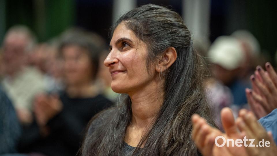 Shida Bazyar hat den Bayerischen Buchpreis 2026 gewonnen. (Archivbild) Bild: Harald Tittel/dpa