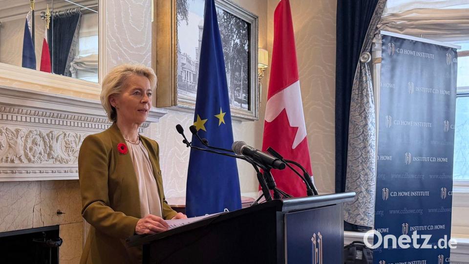 EU-Kommissionspräsidentin von der Leyen hält am Konzept der assoziierten Mitgliedschaft fest. Bild: Anne Pollmann/dpa