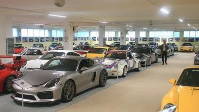 Geht es nach den Veranstaltern, sollen am Wochenende 1000 Porsches in Roding zu sehen sein. 	Bilder: exb (2)