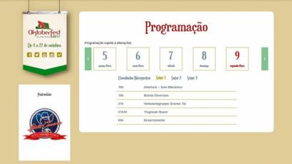 Am 9. Oktober ist viel Musik auf dem Oktoberfest in Blumenau angesagt - mit dabei die "Troglauer Buam"