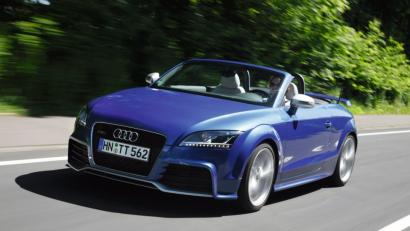 Offenherzig aber zuverlässig: Denn TT baut Audi nicht nur als geschlossenes Coupé, sondern auch als offenen Roadster. Beide Versionen erfreuen sich laut Experten guter Qualität und großer Zuverlässigkeit. 	Bild: Audi