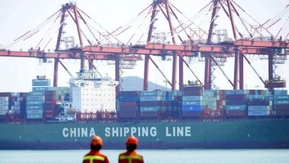 Mit ihren Strafzöllen nehmen die USA Produkte der chinesischen Hochtechnologie-Industrien ins Visier. China seinerseits würde mit den Vergeltungsmaßnahmen auch Agrarprodukte belasten.	Archivbild: Chinatopix/dpa