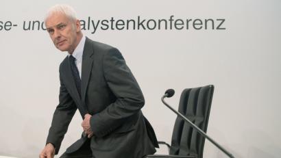 Matthias Müller, der Vorstandsvorsitzende der Volkswagen AG, soll seinen Posten abgeben.	Archivbild: Marijan Murat/dpa