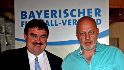 Links Albert Kellner, und re Robert Hagn.-