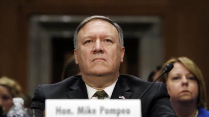 Mike Pompeo, der designierte Außenminister der USA, bei seiner Nominierungsanhörung im Senat.	Archivbild: Jacquelyn Martin/dpa