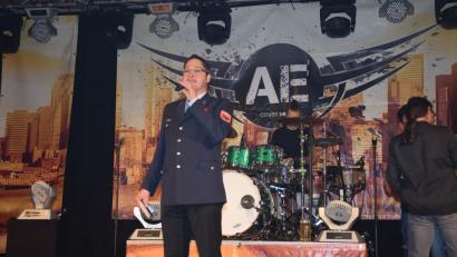 Andreas Troidl, Vorstand der Feuerwehr Waldthurn, übernahm an beiden Abenden die Begrüßung der Gäste.