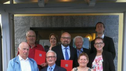 Vordere Reihe von links nach rechts: Antonius Galla Johann Roll, Martha Gollwitzer

Hintere Reihe von links nach rechts: Josef Haner, Annette Karl, Peter Heller, Josef Roll, Maria Sauer 

Ganz hinten oben rechts: Bastian Sauer