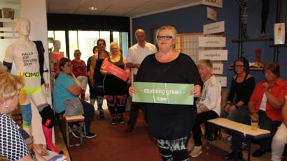 Höhepunkt des Tags der offenen Tür im "Haus des Lebens"war sicherlich die Modenschau, bei der Frauen mit ganz besonderen Kurven die speziell für sie kreierte Mode mit dem gewissen Etwas präsentierten.