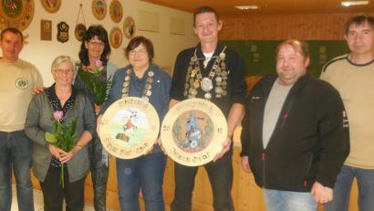 Der Schützenverein "Wildschützen" Prackendorf hat seine neuen Würdenträger benannt.  	Bild: rro