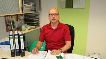 Kämmerer Harald Fischer mahnt mit Blick auf die Haushaltsentwicklung zur Sparsamkeit: "Bei fünf Millionen Euro Neuverschuldung reden wir nicht über Peanuts."  	Bild: fpoz