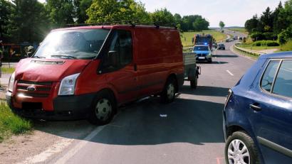 Auf Höhe des Haidweihers krachte es: Eine 62-Jährige verletzte sich bei dem Auffahrunfall schwer.  	Bild: gf