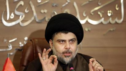 Muktada al-Sadr.  	Bild: Karim Kadim/dpa