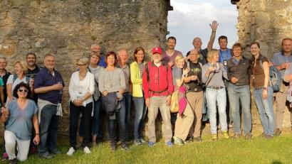 Die Athleten aus Nabburg und Teublitz freuten sich nach der Laufveranstaltung über ihre guten Resultate. 	Bild: prf
