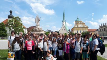 Bild: SOJ
Die Wallfahrer aus Ebnath in Alt&ouml;tting