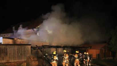 Bild: Alexander Auer
Brand einer Garage in Keilberg (Kreis Regensburg)