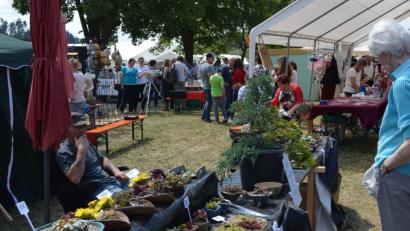 Beim Kunsthandwerkermarkt gab es Praktisches und Dekoratives zum Anschauen und zum Kaufen.  	Bilder: bej (2)