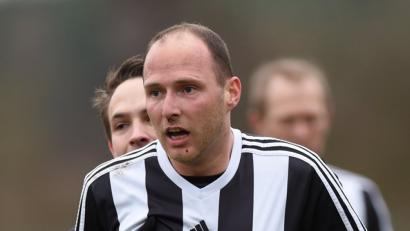 Florian Bertelshofer und der VfB Mantel wollen gegen Köfering den Klassenerhalt bejubeln.  	Bild: af