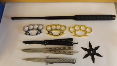 Bild: [EXB] 
Zoll: Sichergestellte Gegenstände