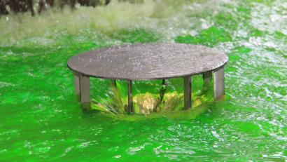 Bild: Uli Piehler
Da gurgelte es fröhlich vor sich hin, das grüne Wasser im Amberger Hochzeitsbrunnen.