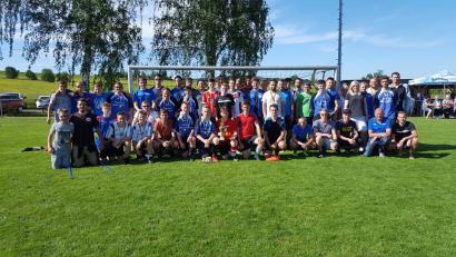 Bild: exb
Spannende Begegnungen gab es kürzlich bei der Fußball Vereinsmeisterschaft der Sportfreunde Kondrau.