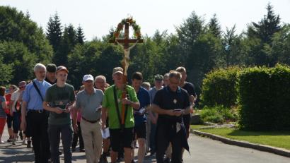 Bild: dob
Zum 200. Mal zogen Pilger aus Bärnau am Sonntag zum Fahrenberg.