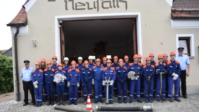 Bild: ral
23 Jugendliche aus dem KBM-Bereich Schatz stellten sich der Prüfung zur Jugendflamme 2.