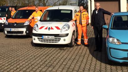 Bild: Katja Stiegler
Edelsfeld, Hahnbach, Hirschau, Poppenricht, Schnaittenbach und Vilseck haben die Chance der Förderung  über das AOVE-Klimaschutzkonzept genutzt und kommunale Bestandsfahrzeuge durch Elektroautos ersetzt.