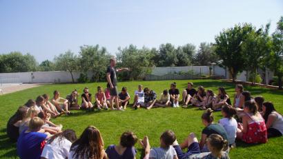 Bild: exb
29 Jugendliche des Evangelischen Dekanats nehmen an der Jugendfreizeit in Kroatien teil.