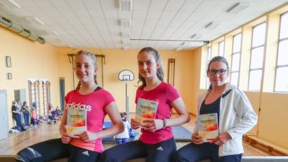 Bild: exb
Vanessa Zirwick, Katharina Baierl und Nadine Wieder sind jetzt Übungsleiter-Assistenten.