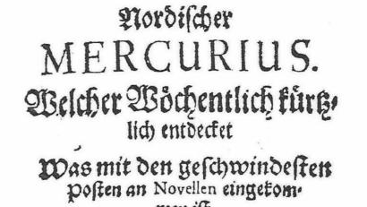 Bild: exb
Den "Nordischen Mercurius" hat Georg Greflinger in Hamburg herausgegeben.