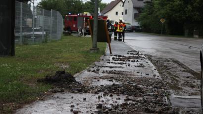 Bild: za
Unwettereinsatz in Kohlberg.