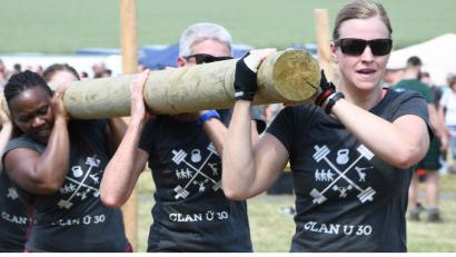Bild: eya
Highland Games auf Schloß Guteneck