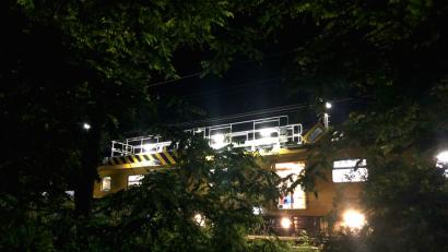 Bild: Auer, Alexander
Zu einem schweren Arbeitsunfall kam es auf den Bahngleisen bei Prüfening.