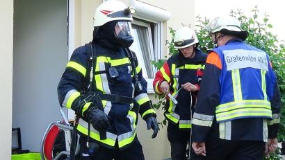 Bild: jma
Feuerwehr-Einsatz am Netzaberg.